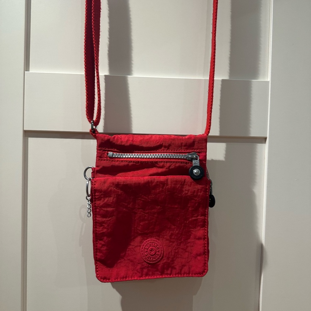 Kipling Red Crossbody Bag